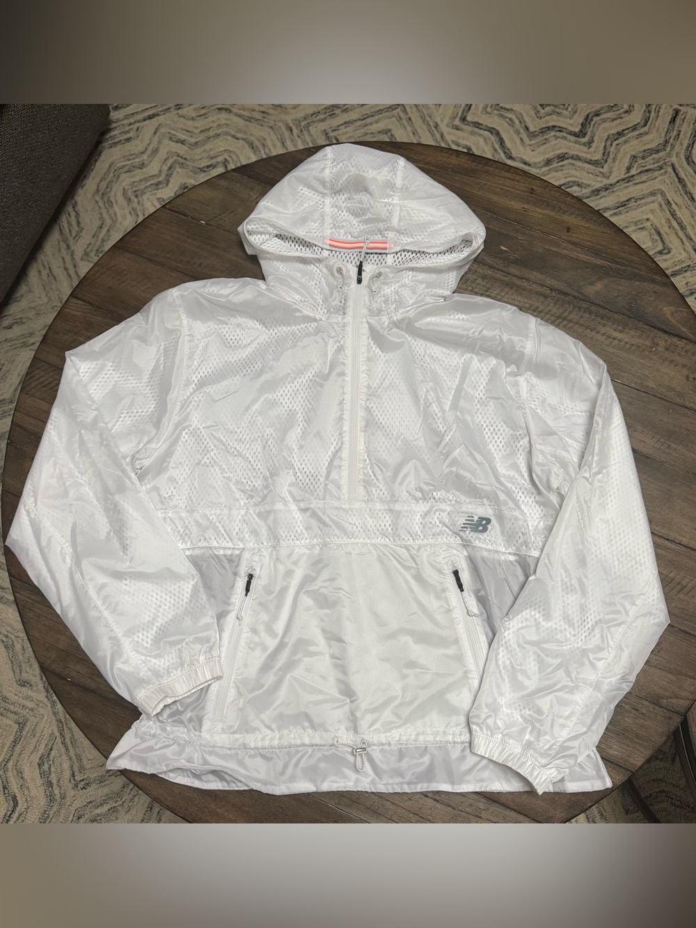 New Balance | NBRC Q Speed Transparent Lightweight Jacket Running Windbreaker - Picture 6 of 11